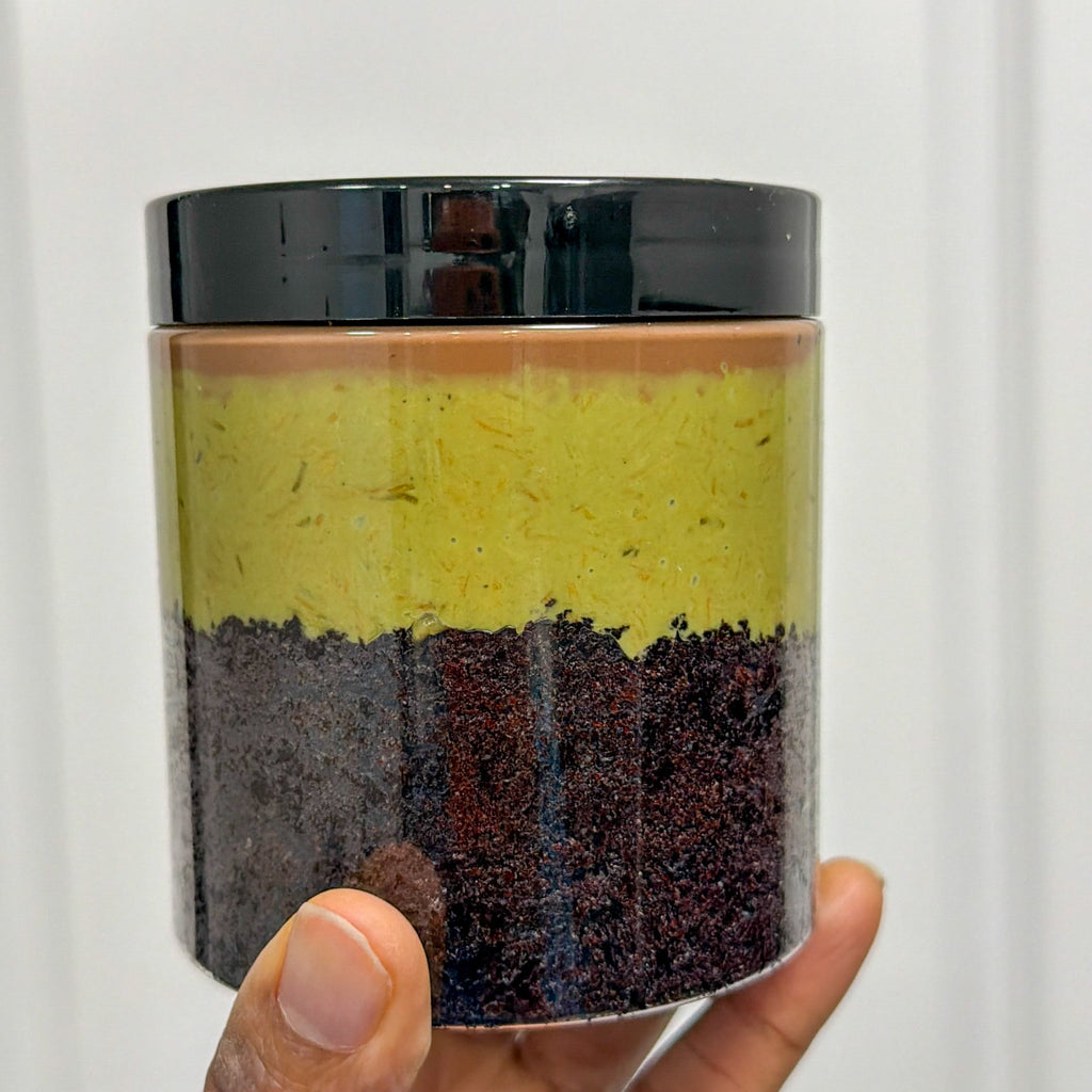 Dubai Chocolate Cake Jar