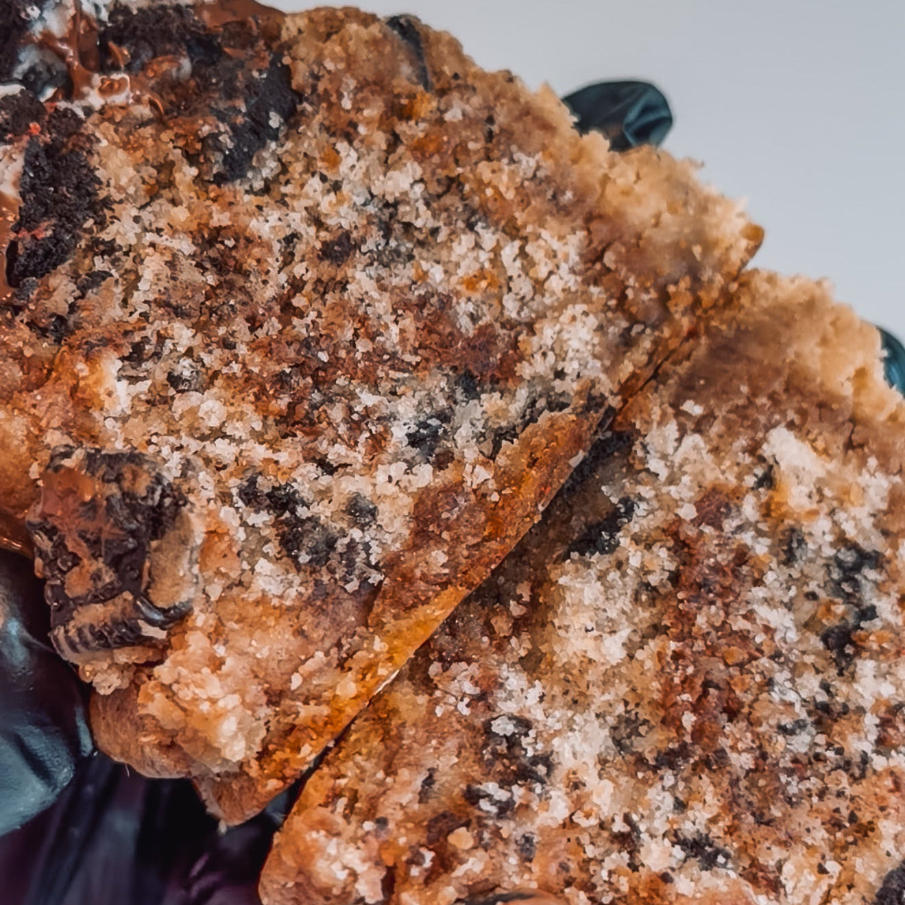 Oreo Cake Stuffed Oreo Nutella Cookie