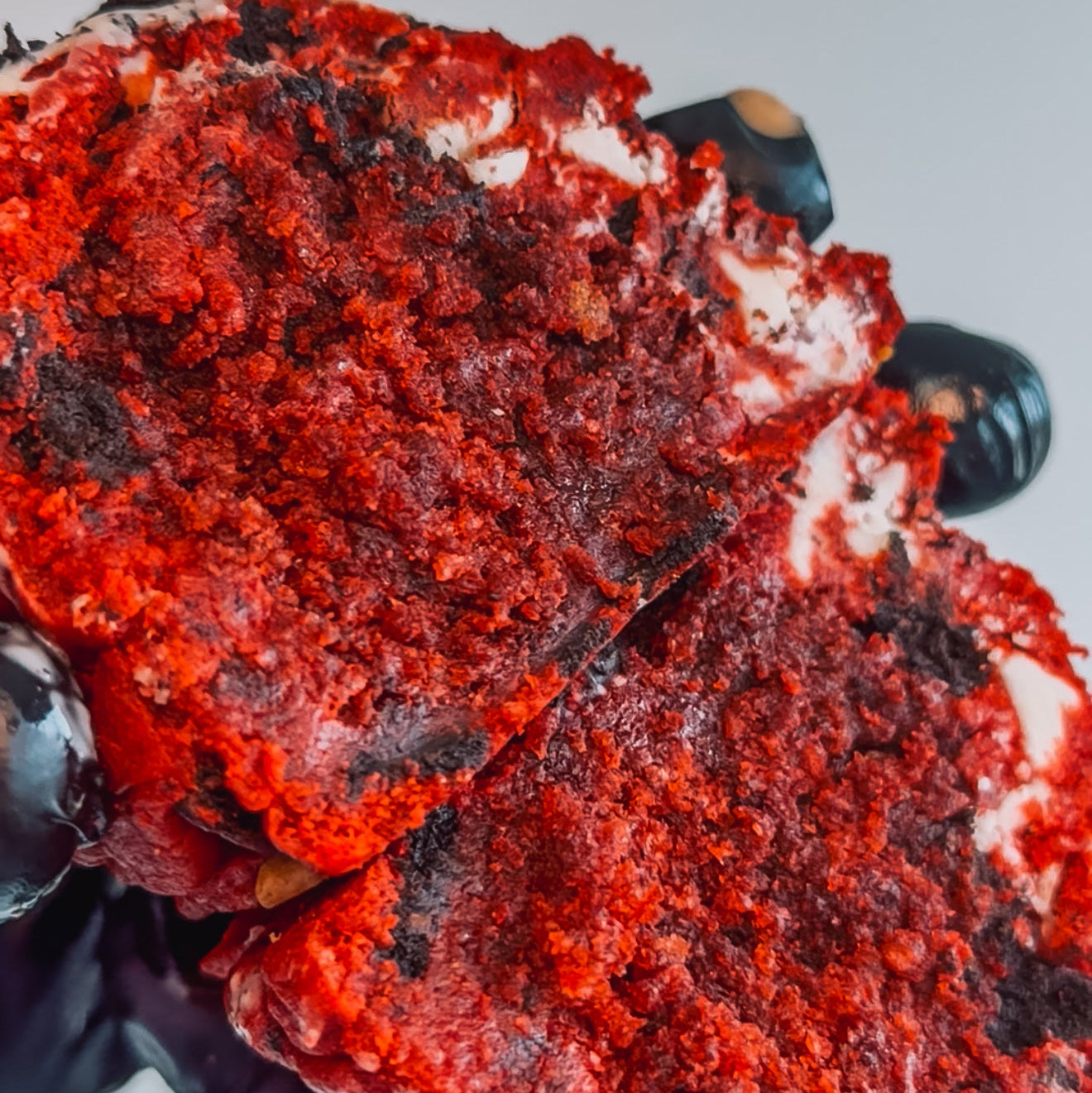 Red Velvet Cake stuffed Red Velvet Oreo Cookie